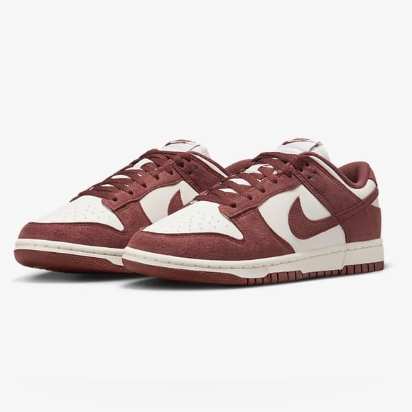 Nike Dunks Sepia reddish Brown and White Sneakers NWT size 8 wmns - Picture 2 of 16